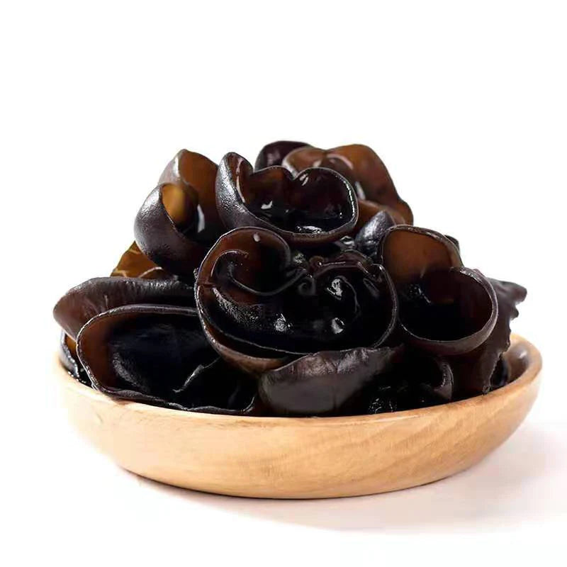 Black fungus mushroom