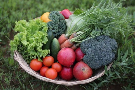 SS size Associated seasonal vegetables and fruits
