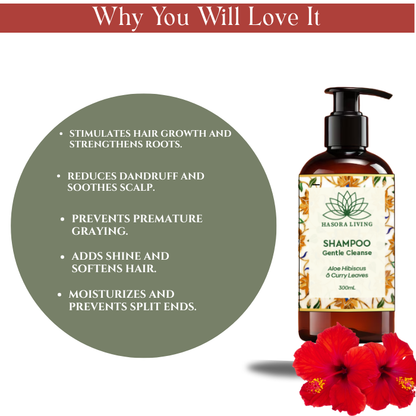 Shampoo Aloe Hibiscus and Curry Leaves<300G>