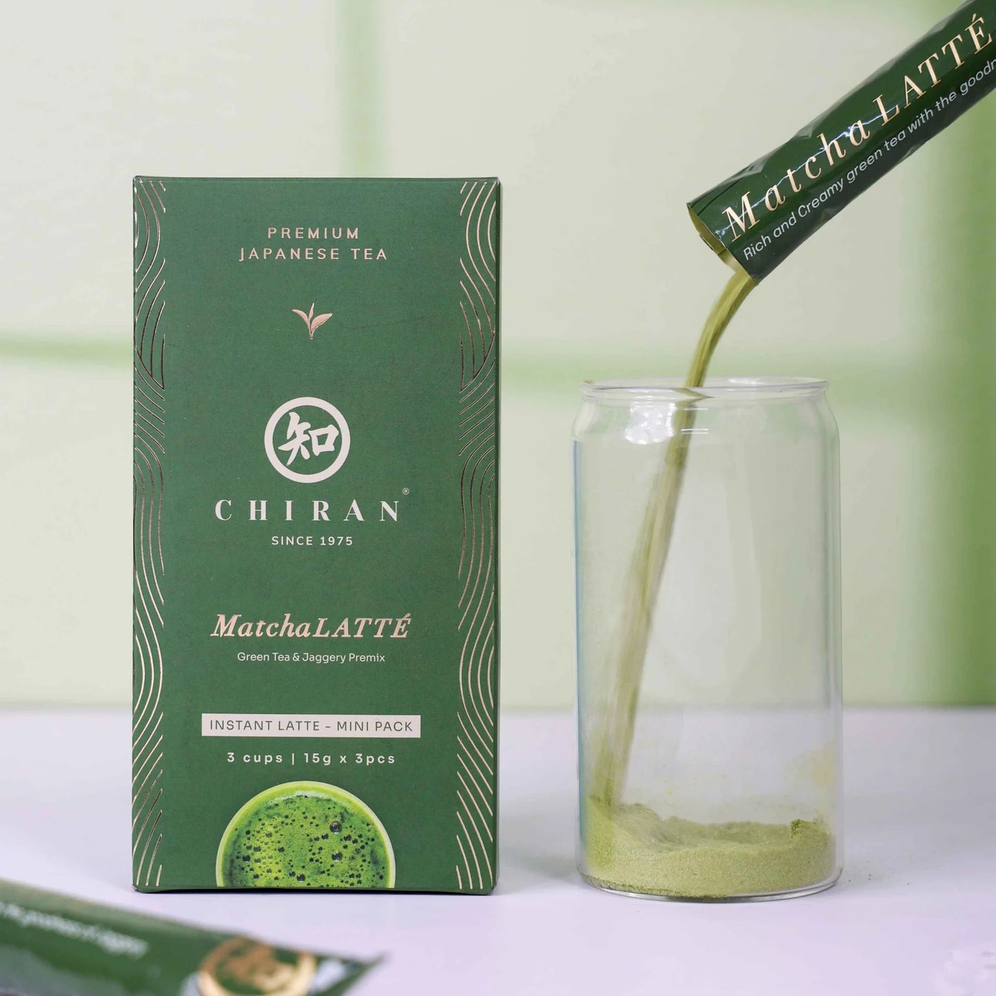 Premium Matcha Latte ( 15gx3cups )