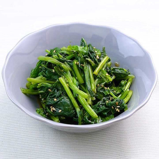 【お惣菜】さっぱり青菜のおひたし  /  Boiled Green vegetables with soya sauce