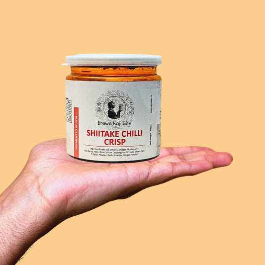 SHIITAKE CHILLI CRISP – Earthy, Savory, Crispy Heat