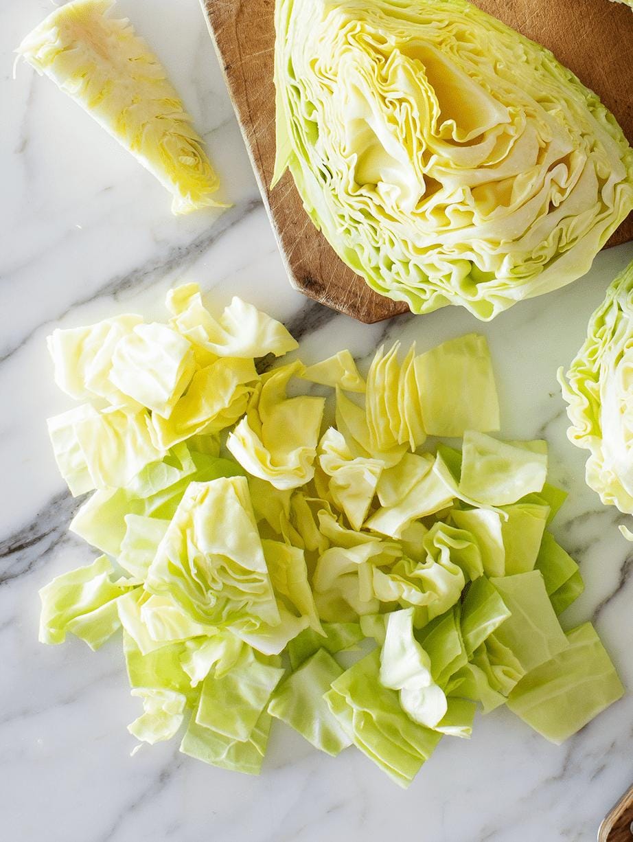 Organic cabbage cut<200g>