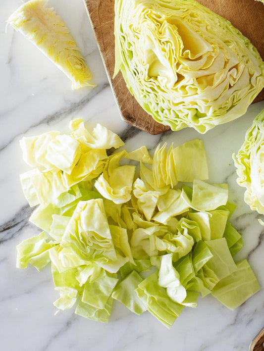 Organic cabbage cut<200g>