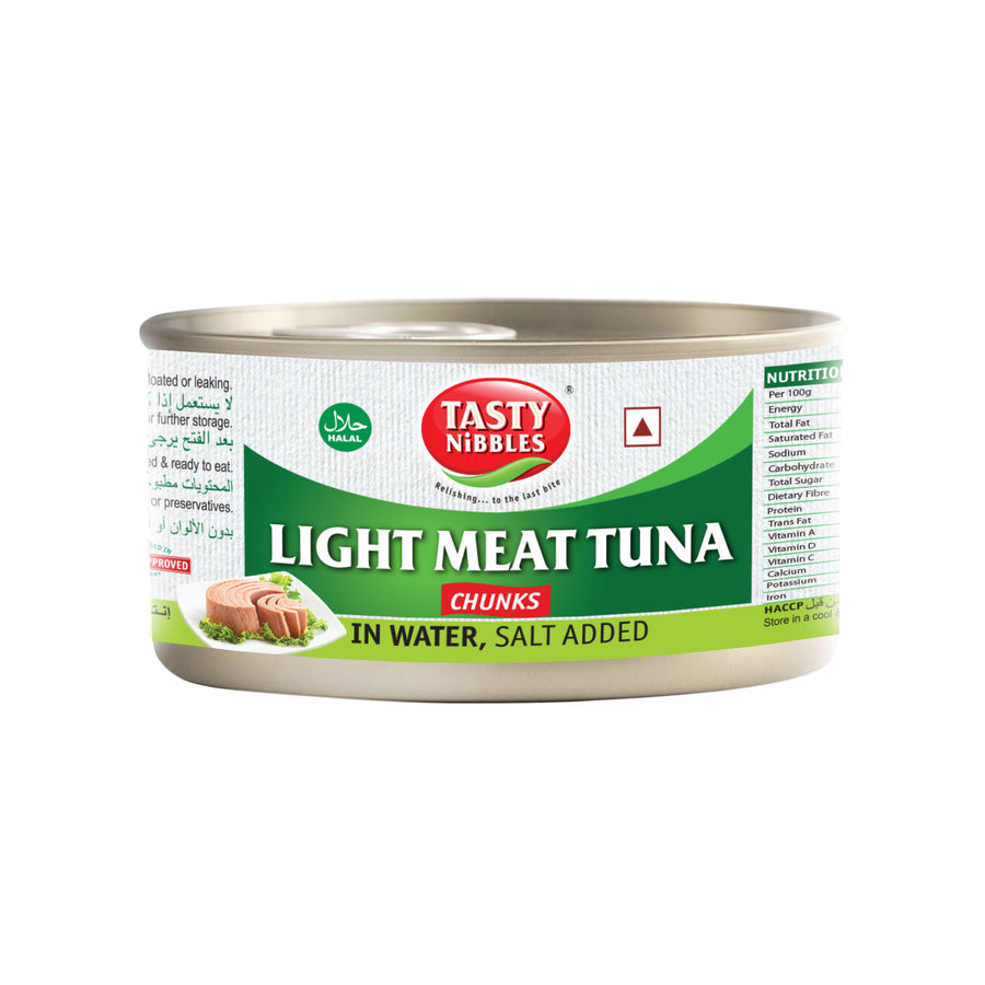 Light Meat Tuna CHUNKS In Water SALT ADDED