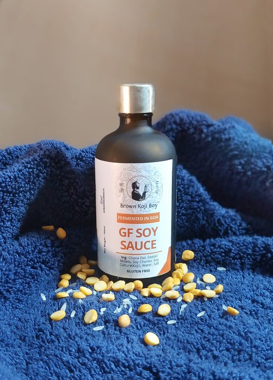 GLUTEN-FREE SOY SAUCE – Brewed with Chana Dal (S)