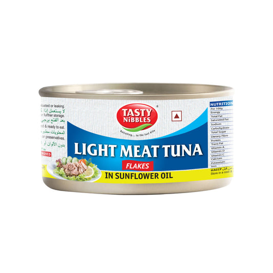 Light Meat Tuna FLAKES In Sunflower Oil