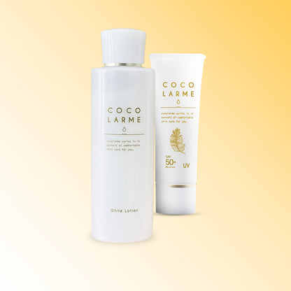 Combo set - White Lotion and UV Cream