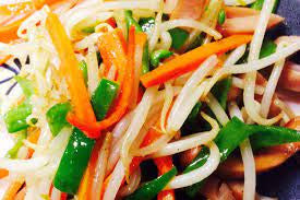 Bean sprout and vegetables cut vegetables<180 grams>