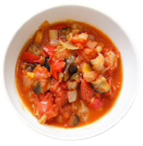 トマトと季節野菜のスープ