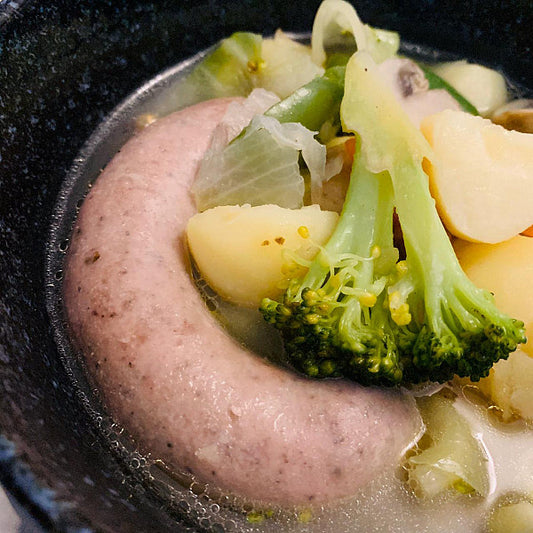 Sausage And Vegetables Soup Set